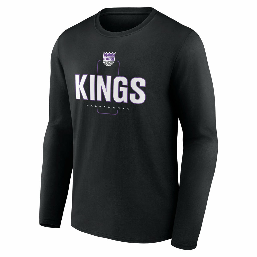 Sacramento Kings Center Court Name & Number Custom Long Sleeve T-Shirt For Sale