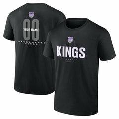 Sacramento Kings Center Court Name & Number Custom T-Shirt On Sale