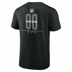 Sacramento Kings Center Court Name & Number Custom T-Shirt On Sale