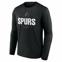 San Antonio Spurs Center Court Name & Number Custom Long Sleeve T-Shirt Discount