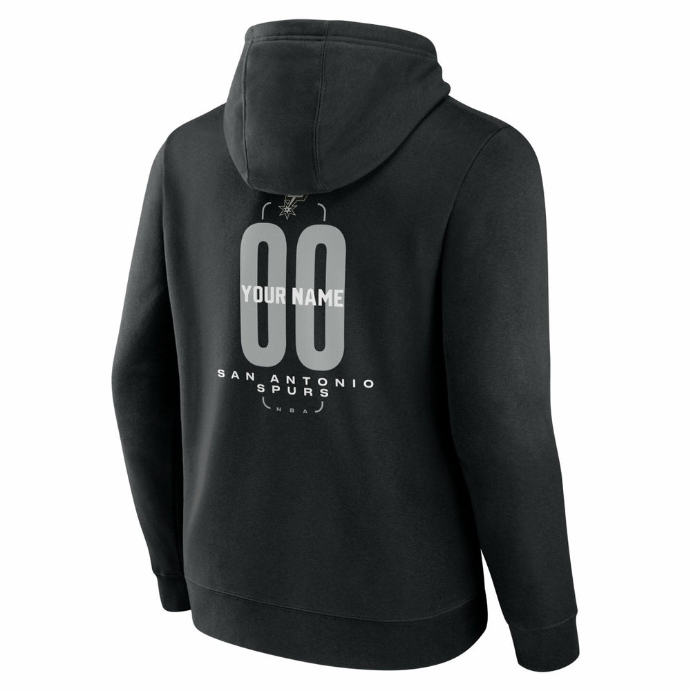 San Antonio Spurs Center Court Name & Number Custom Hoodie Online