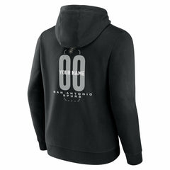 San Antonio Spurs Center Court Name & Number Custom Hoodie Online