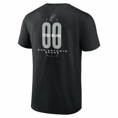 San Antonio Spurs Center Court Name & Number Custom T-Shirt On Sale