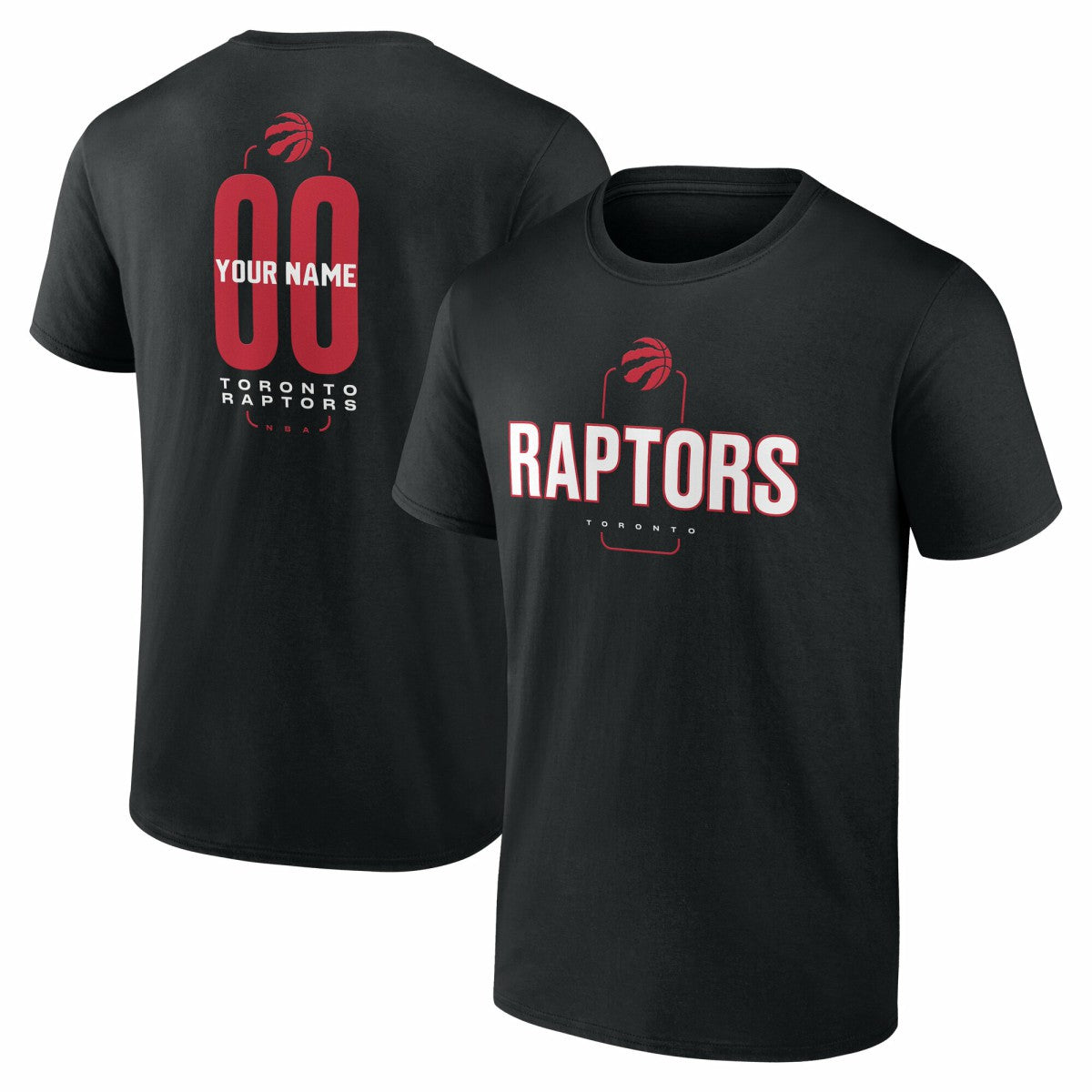 Toronto Raptors Center Court Name & Number Custom T-Shirt On Sale