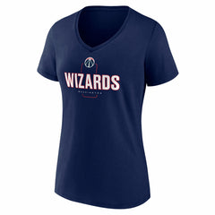 Washington Wizards Women's Center Court Name & Number Custom V-Neck T-Shirt Online