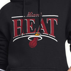 Miami Heat Starter Women's Arch Stripe Fleece Hoodie For Sale