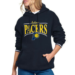 Indiana Pacers Starter Women's Arch Stripe Fleece Hoodie Discount