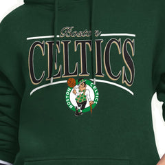 Boston Celtics Starter Women's Arch Stripe Fleece Hoodie On Sale