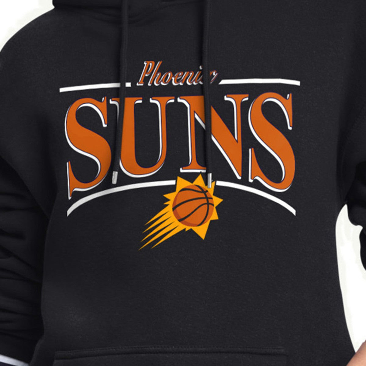 Phoenix Suns Starter Women's Arch Stripe Fleece Hoodie Discount