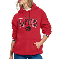 Toronto Raptors Starter Women's Arch Stripe Fleece Hoodie For Sale