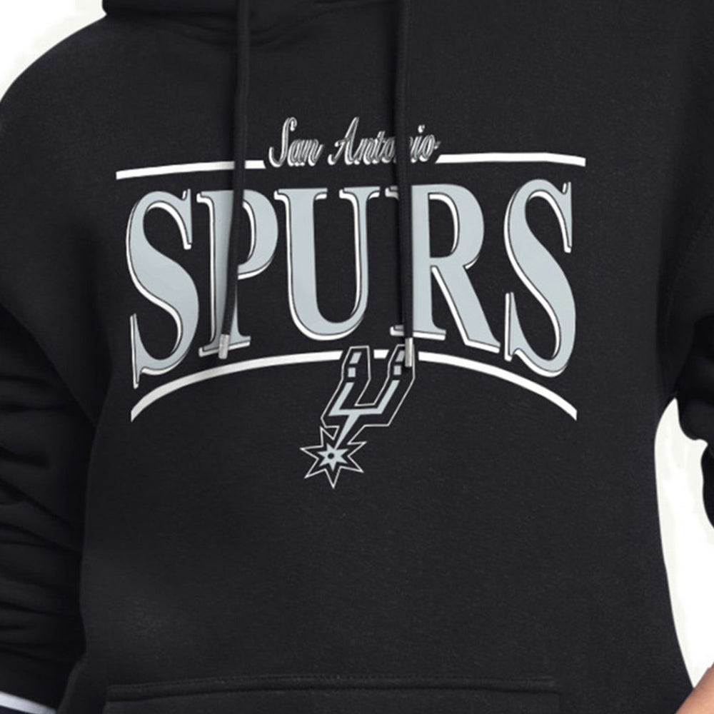 San Antonio Spurs Starter Women's Arch Stripe Fleece Hoodie For Sale