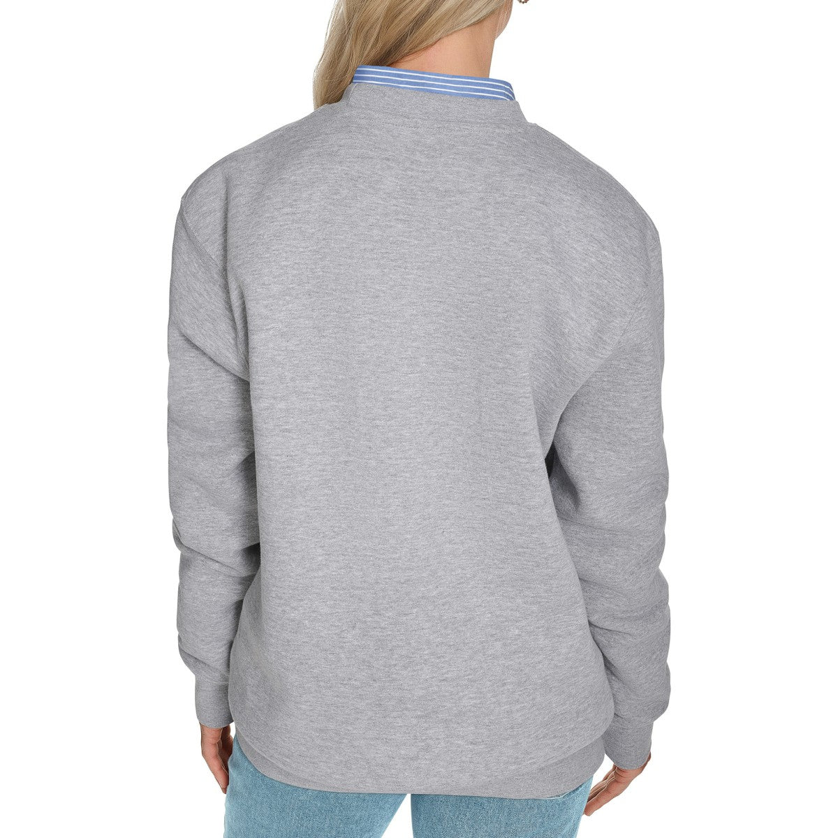 Portland Trail Blazers Starter Women's Arch Stripe Fleece Crewneck Sweatshirt Discount