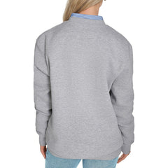LA Clippers Starter Women's Arch Stripe Fleece Crewneck Sweatshirt On Sale