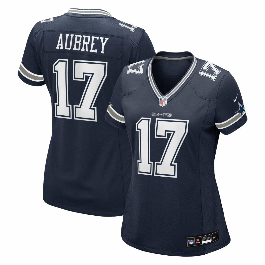 Dallas Cowboys Nike Brandon Aubrey  Women's Team Game Jersey