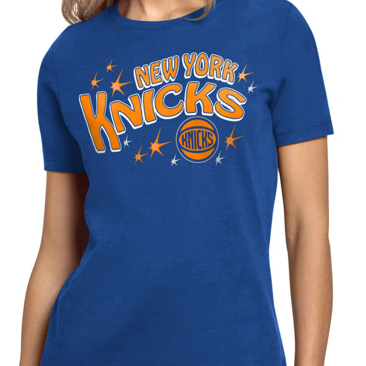 New York Knicks Starter Women's Fireworks T-Shirt Online