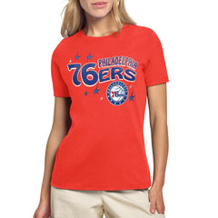 Philadelphia 76ers Starter Women's Fireworks T-Shirt Online