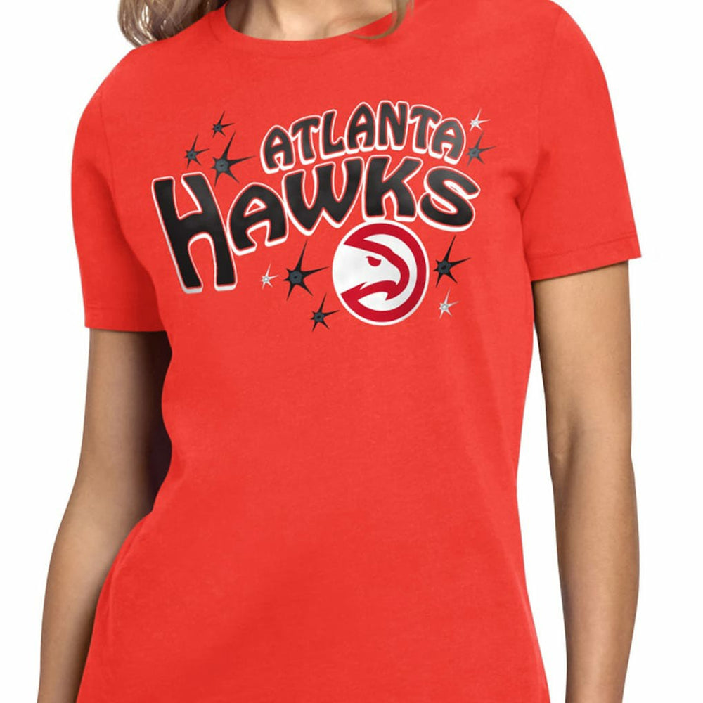Atlanta Hawks Starter Women's Fireworks T-Shirt Online