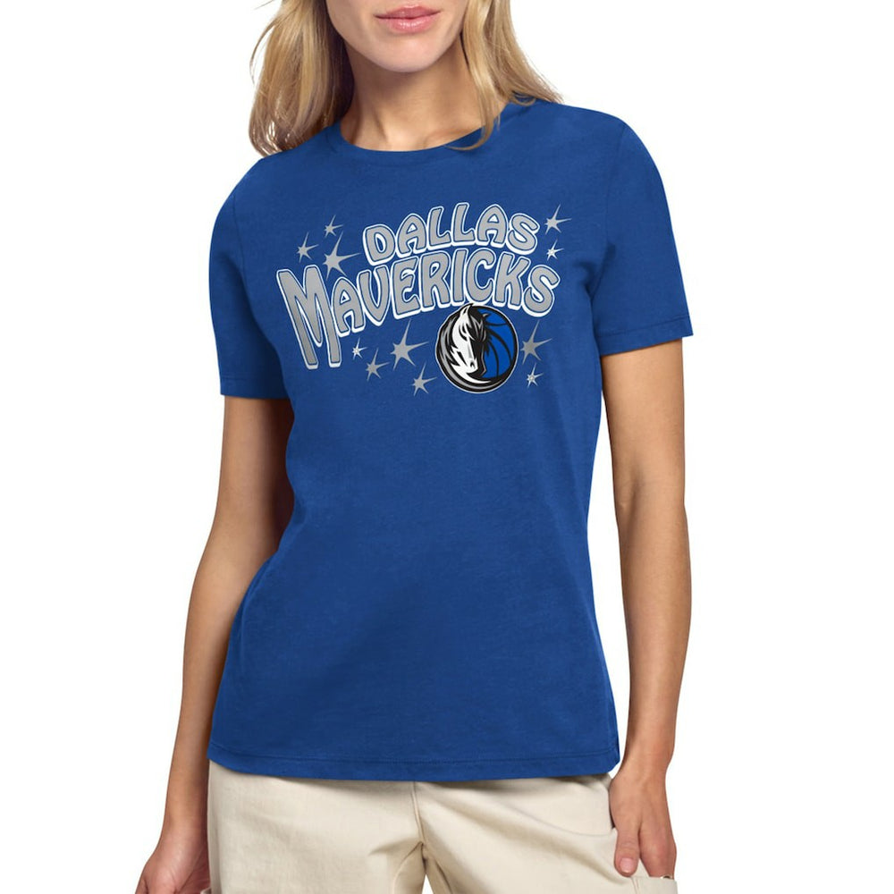 Dallas Mavericks Starter Women's Fireworks T-Shirt sale Outlet