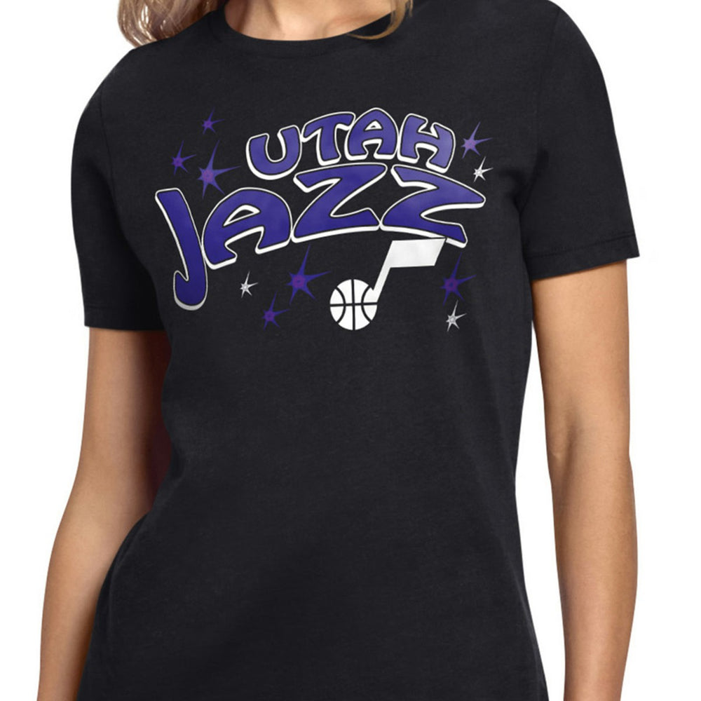 Utah Jazz Starter Women's Fireworks T-Shirt Online