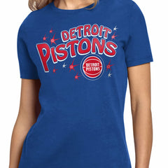 Detroit Pistons Starter Women's Fireworks T-Shirt sale On Sale