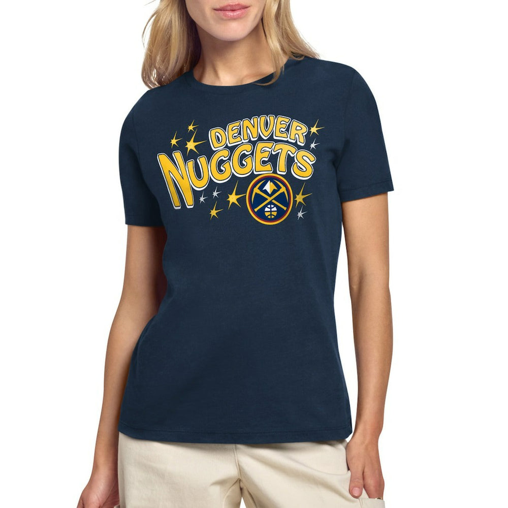 Denver Nuggets Starter Women's Fireworks T-Shirt sale Discount