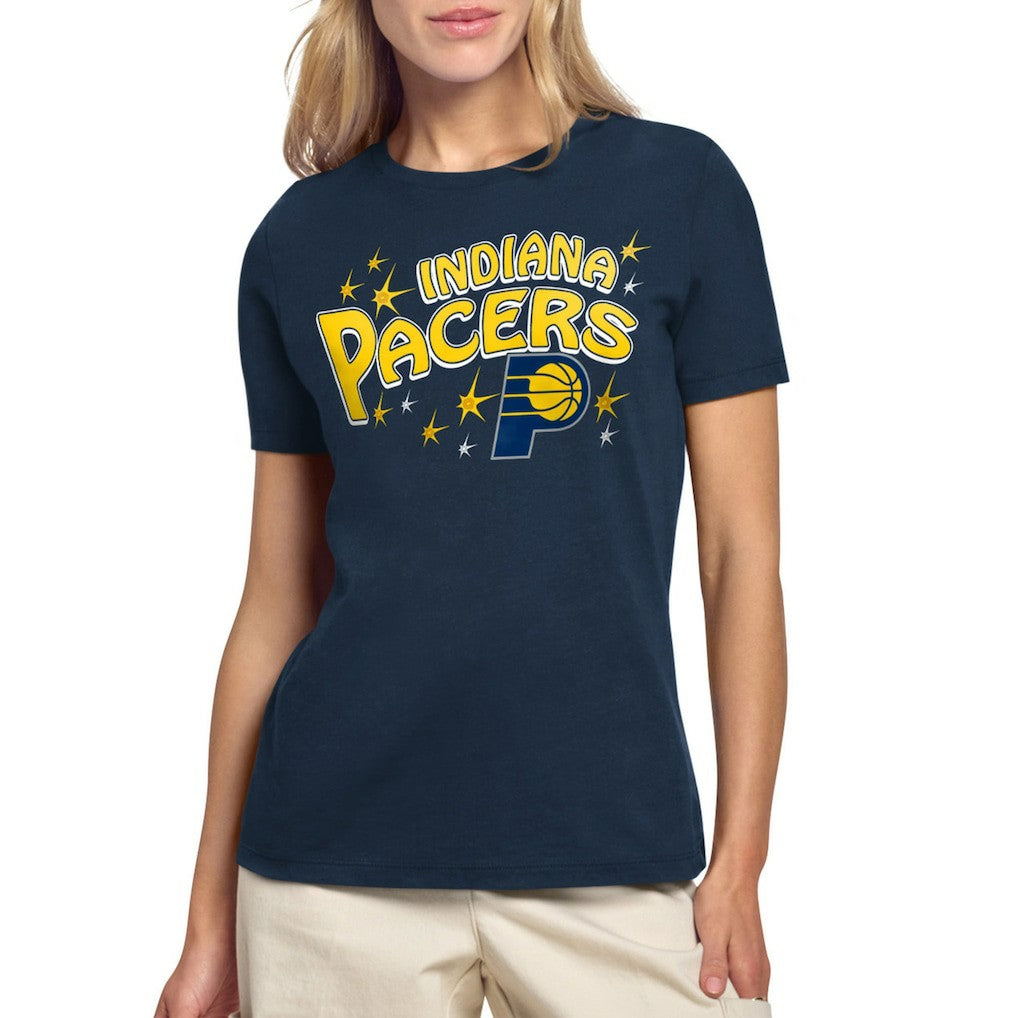 Indiana Pacers Starter Women's Fireworks T-Shirt On Sale