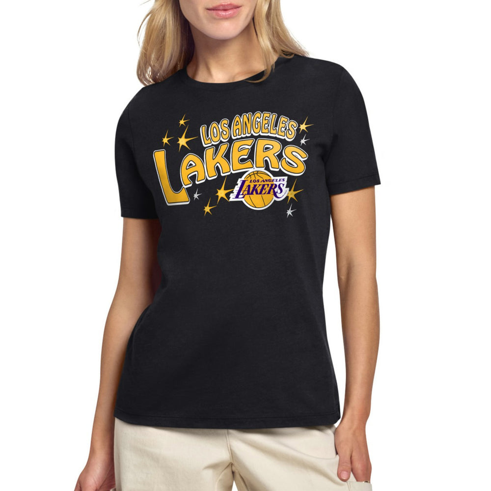 Los Angeles Lakers Starter Women's Fireworks T-Shirt Outlet