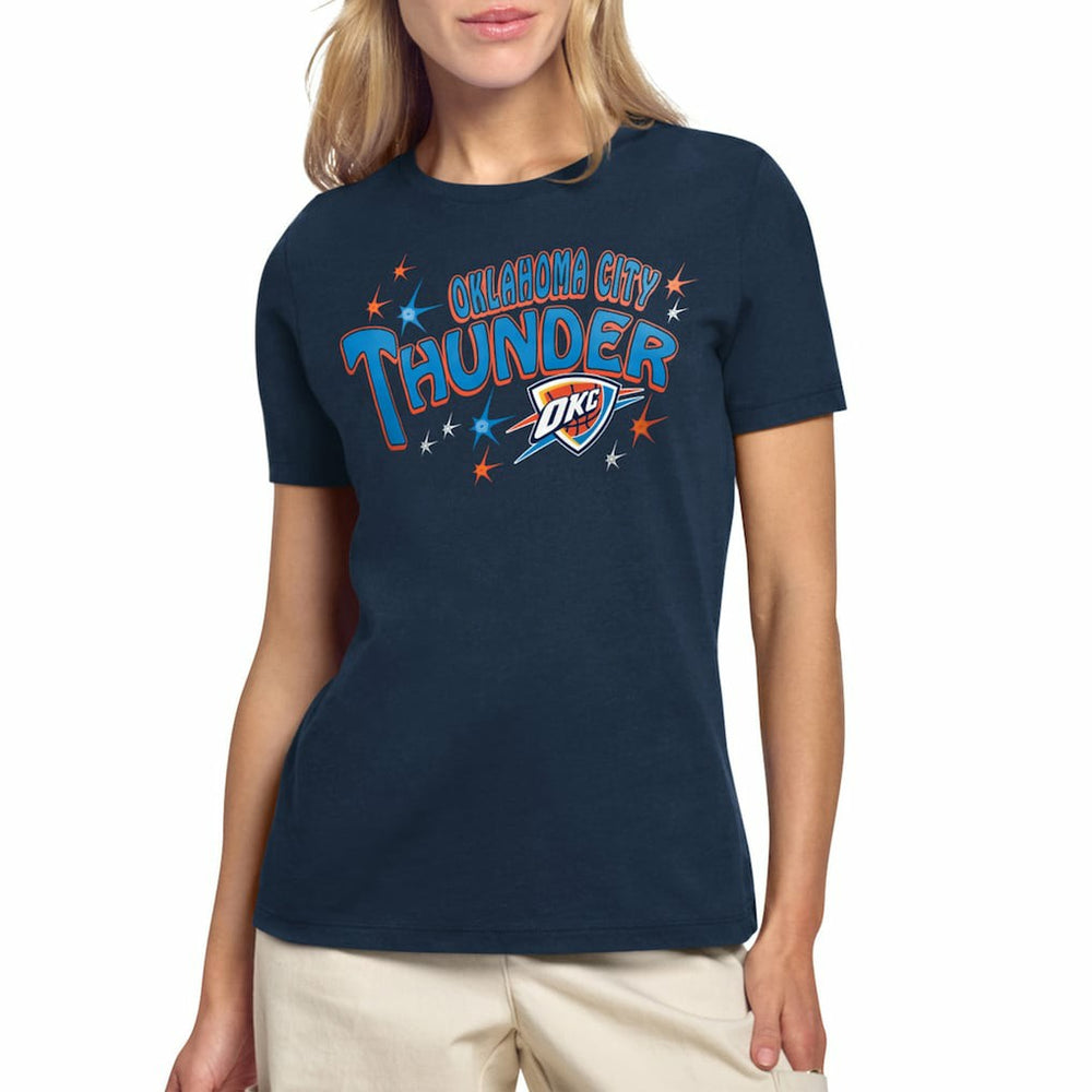 Oklahoma City Thunder Starter Women's Fireworks T-Shirt Online