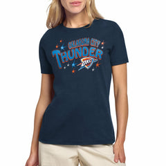 Oklahoma City Thunder Starter Women's Fireworks T-Shirt Online