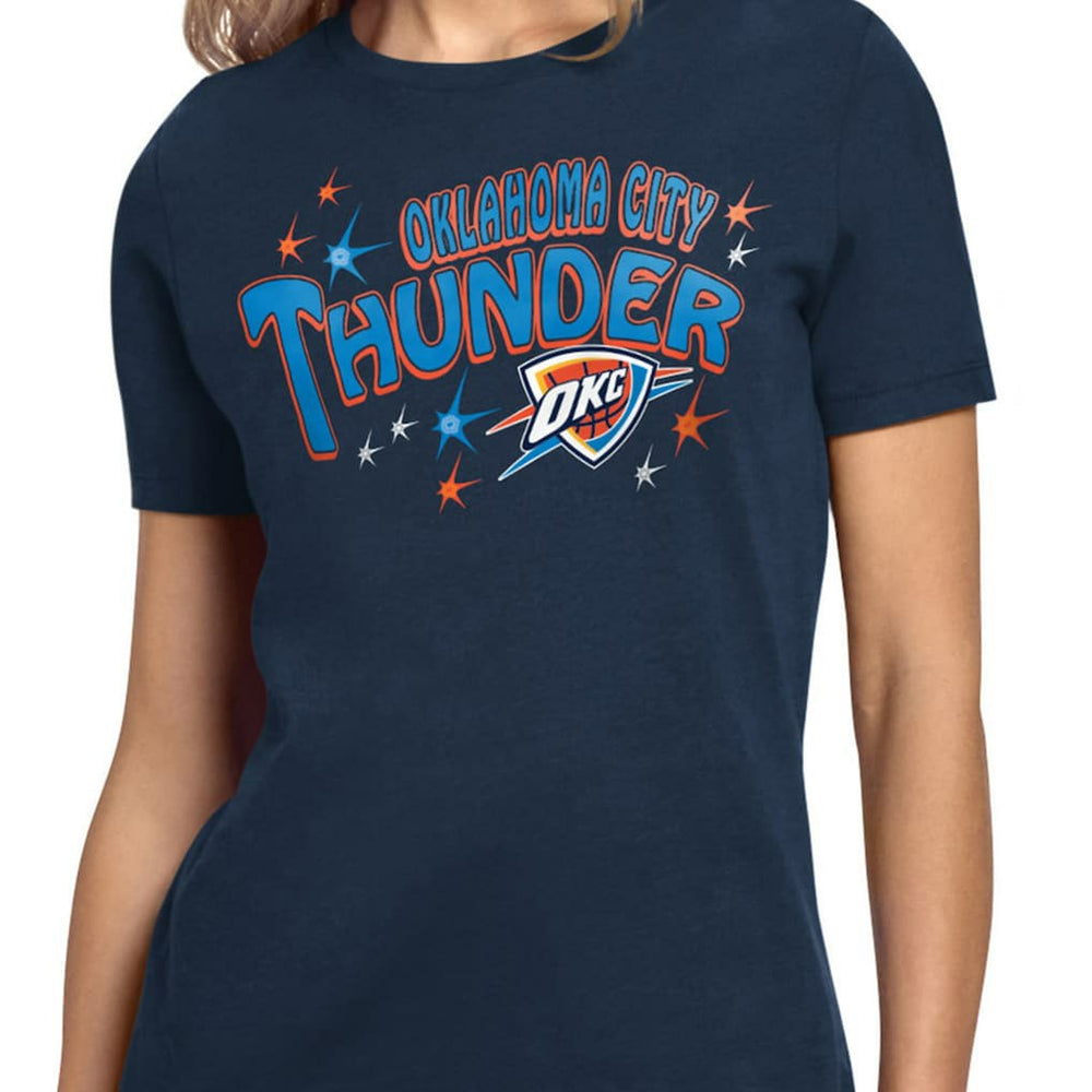 Oklahoma City Thunder Starter Women's Fireworks T-Shirt Online