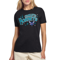 Charlotte Hornets Starter Women's Fireworks T-Shirt Online