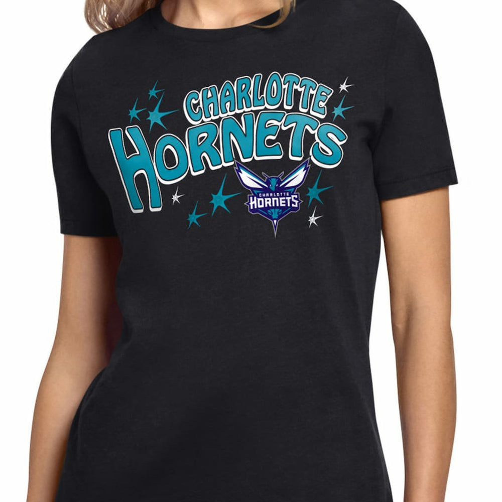 Charlotte Hornets Starter Women's Fireworks T-Shirt Online
