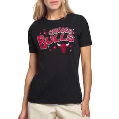 Chicago Bulls Starter Women's Fireworks T-Shirt sale Discount