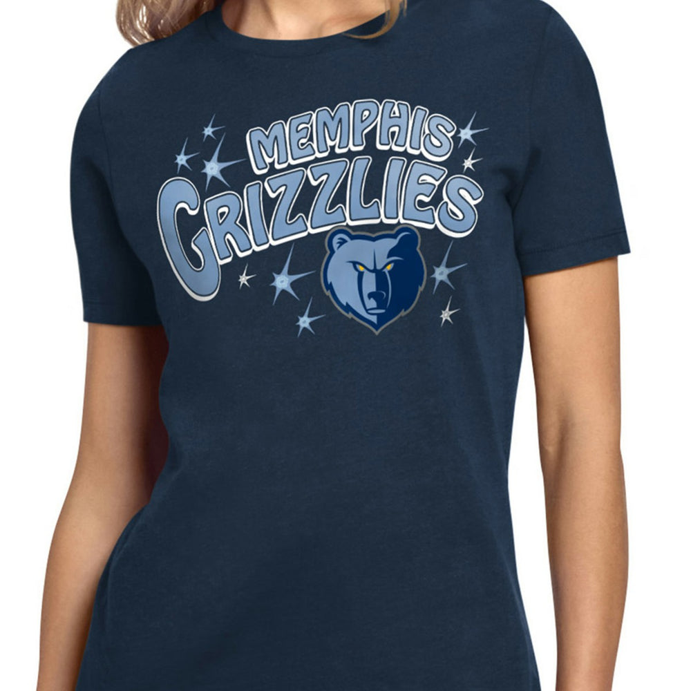 Memphis Grizzlies Starter Women's Fireworks T-Shirt Discount