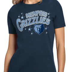 Memphis Grizzlies Starter Women's Fireworks T-Shirt Discount