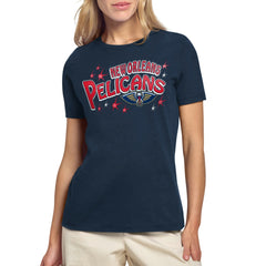 New Orleans Pelicans Starter Women's Fireworks T-Shirt New