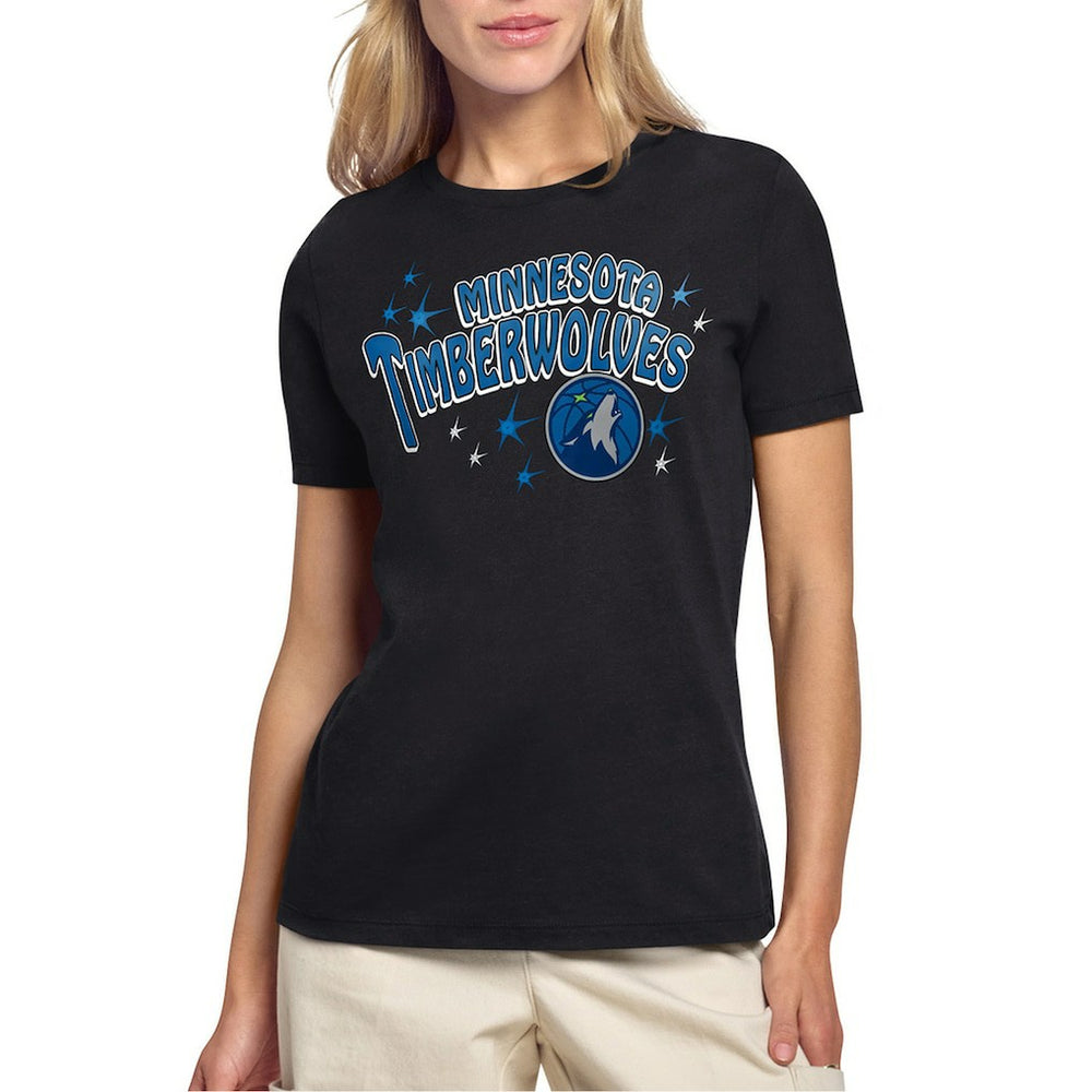 Minnesota Timberwolves Starter Women's Fireworks T-Shirt Online