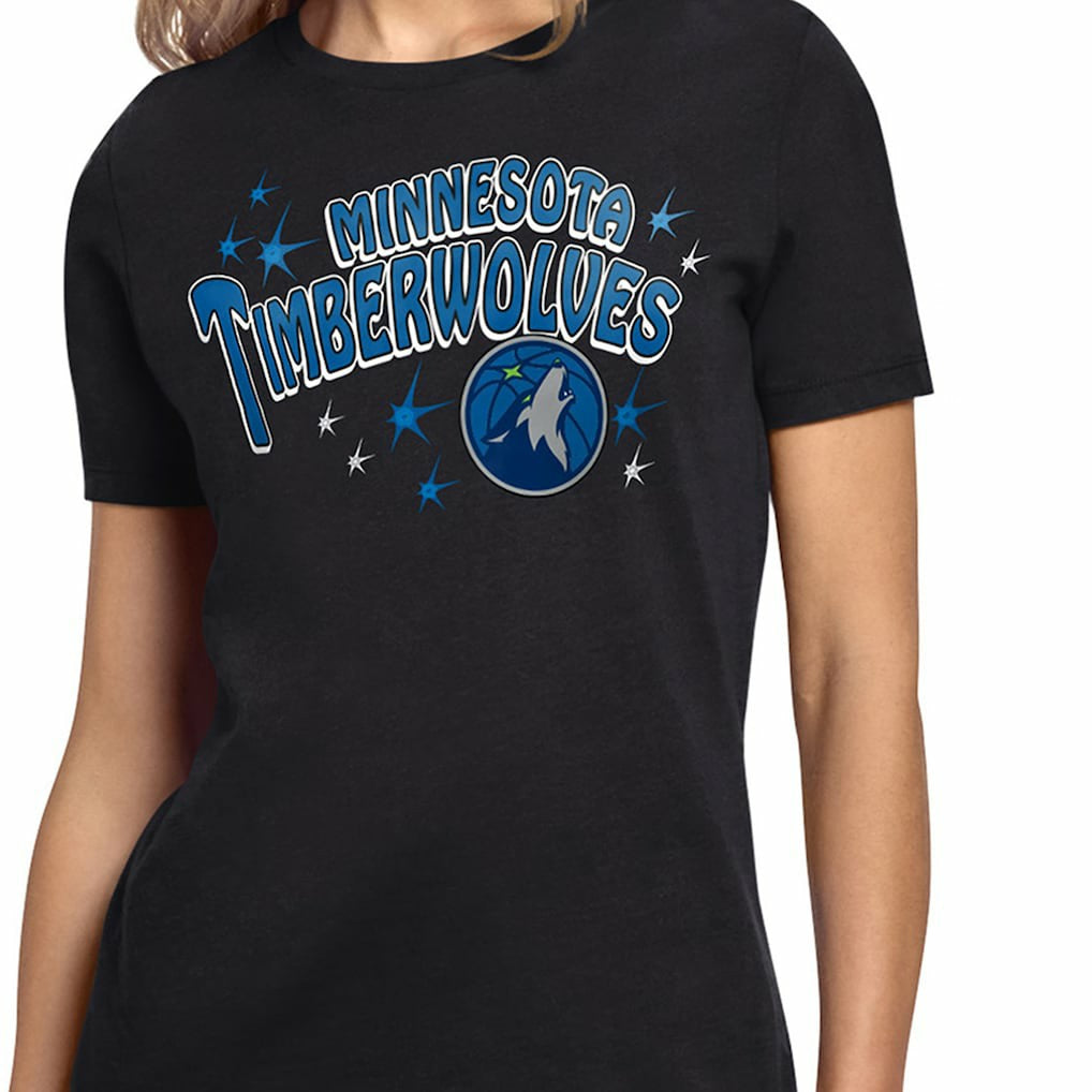 Minnesota Timberwolves Starter Women's Fireworks T-Shirt Online