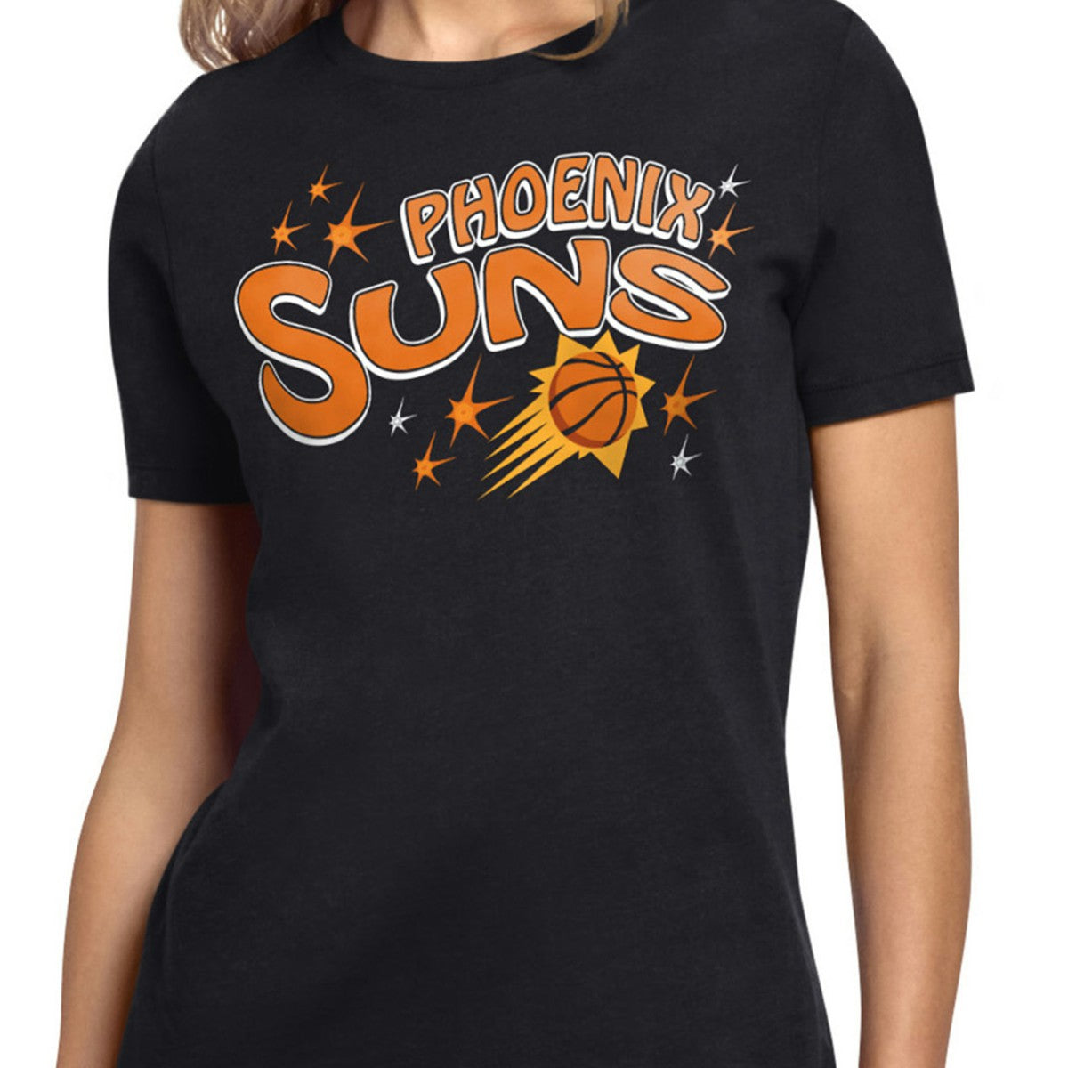 Phoenix Suns Starter Women's Fireworks T-Shirt On Sale