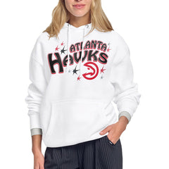 Atlanta Hawks Starter Women's Fireworks Fleece Hoodie Discount