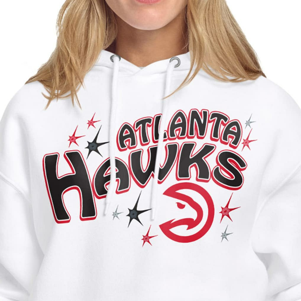 Atlanta Hawks Starter Women's Fireworks Fleece Hoodie Discount