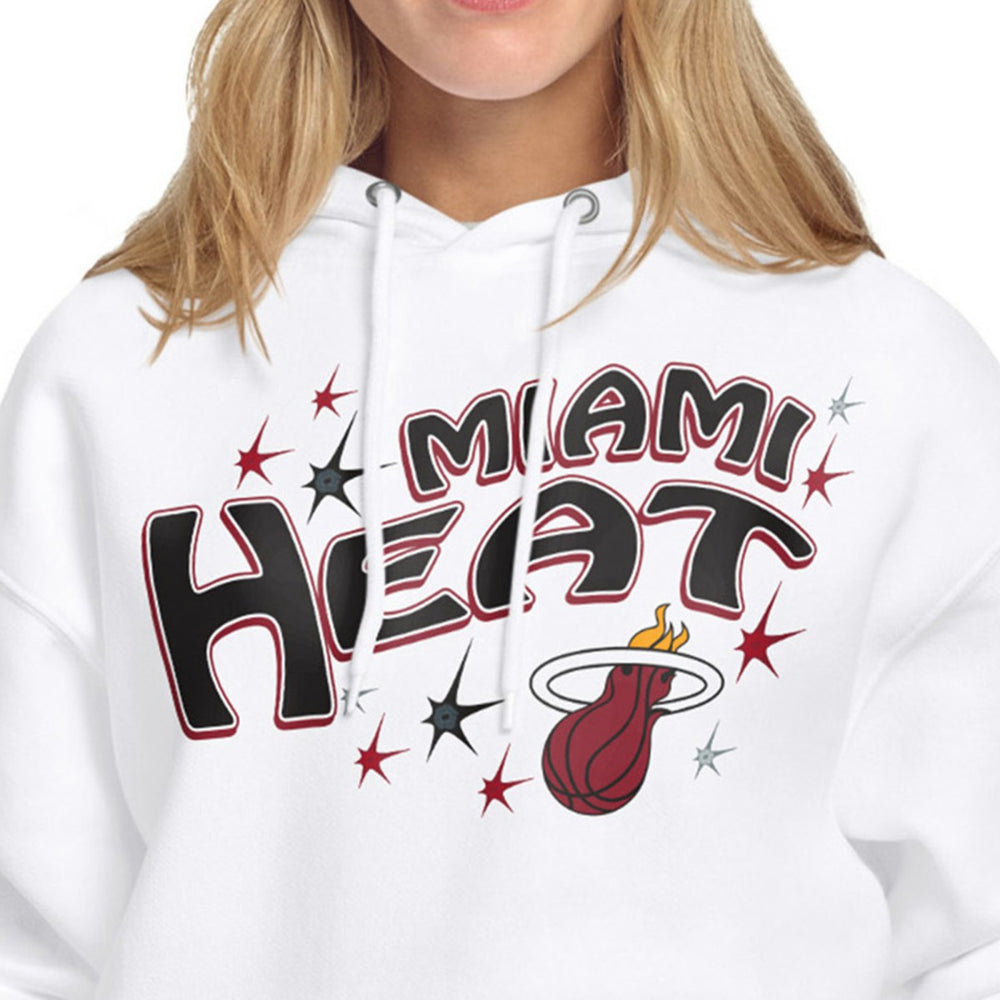 Miami Heat Starter Women's Fireworks Fleece Hoodie Online