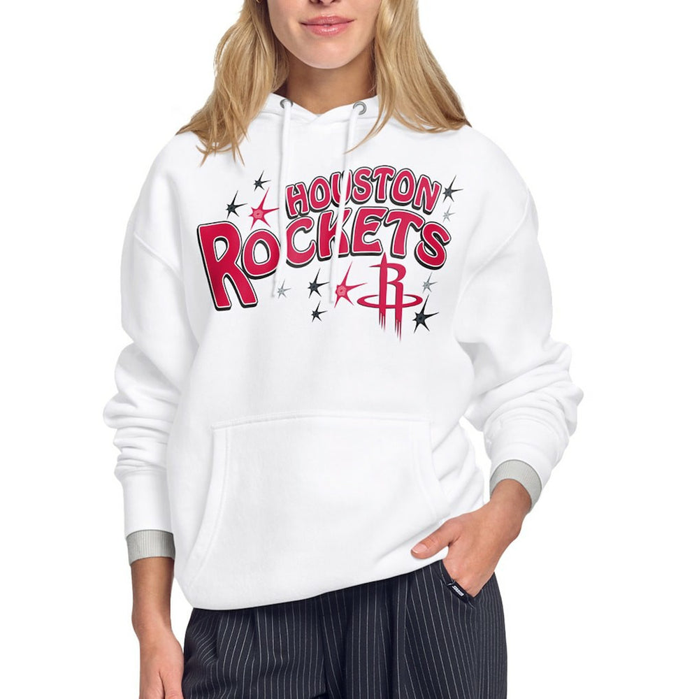 Houston Rockets Starter Women's Fireworks Fleece Hoodie sale Online