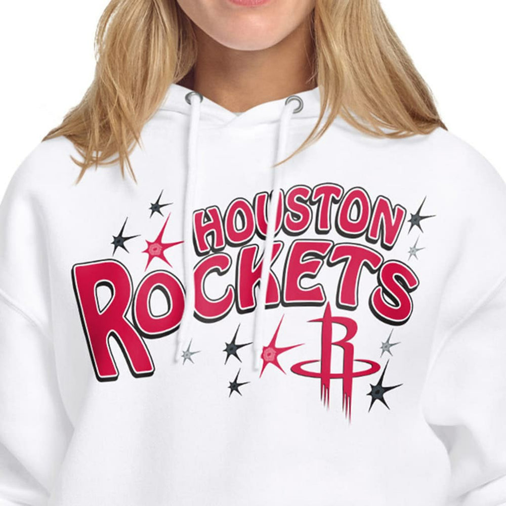Houston Rockets Starter Women's Fireworks Fleece Hoodie sale Online