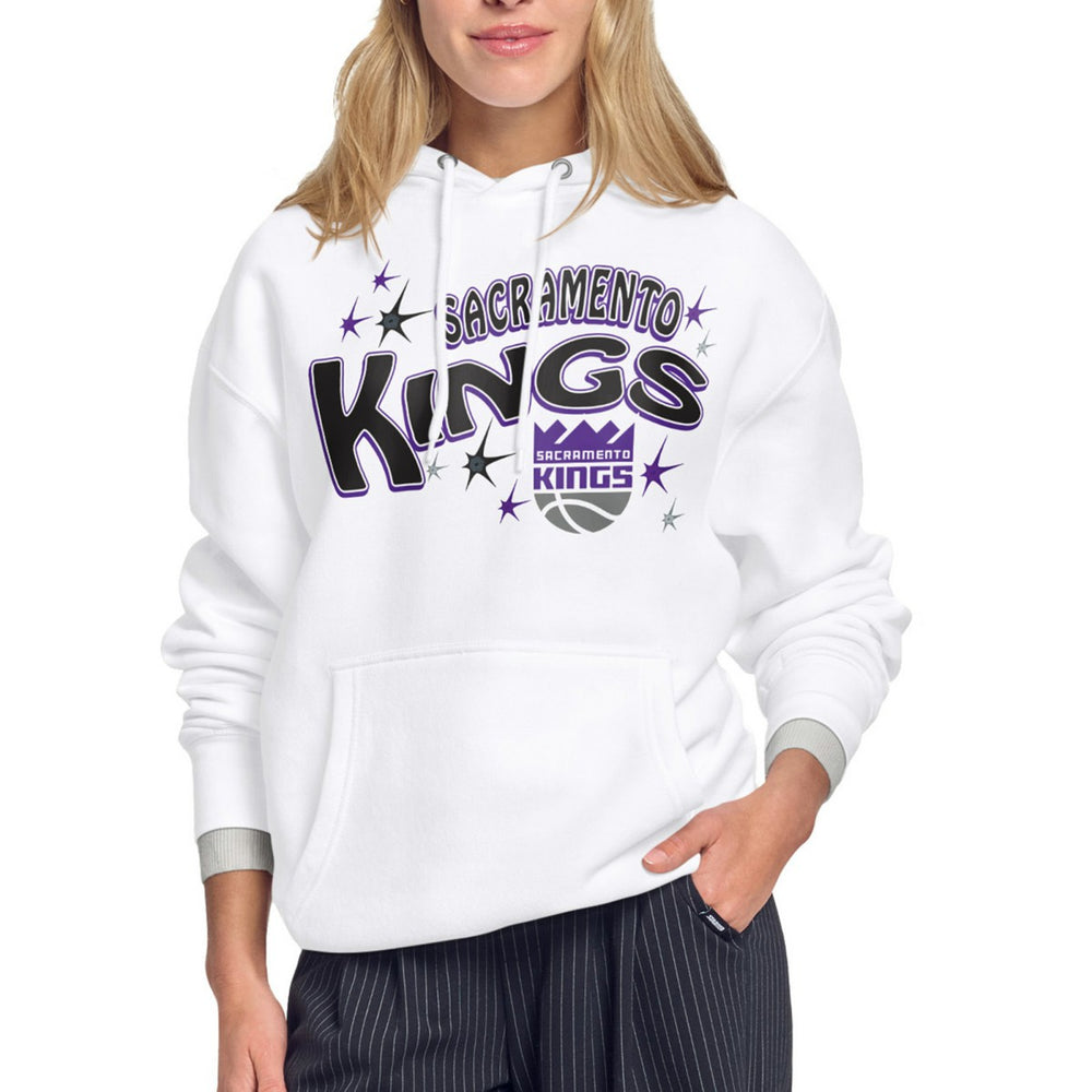 Sacramento Kings Starter Women's Fireworks Fleece Hoodie On Sale
