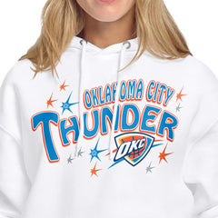Oklahoma City Thunder Starter Women's Fireworks Fleece Hoodie Online