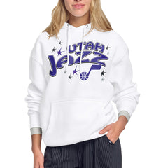 Utah Jazz Starter Women's Fireworks Fleece Hoodie Outlet