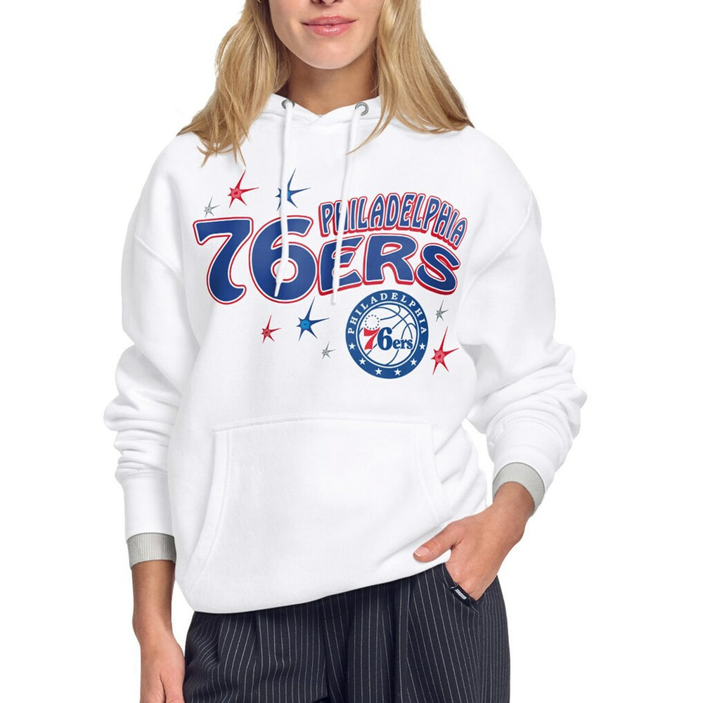 Philadelphia 76ers Starter Women's Fireworks Fleece Hoodie Online