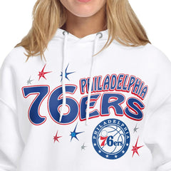 Philadelphia 76ers Starter Women's Fireworks Fleece Hoodie Online