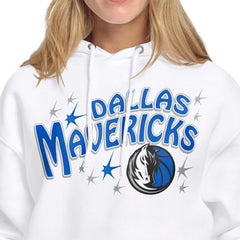 Dallas Mavericks Starter Women's Fireworks Fleece Hoodie sale Discount